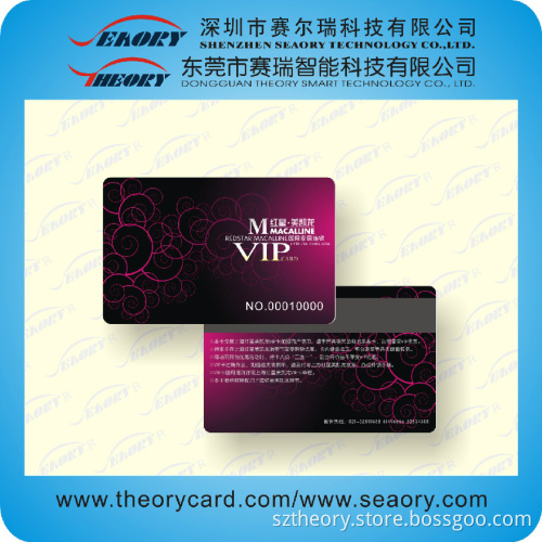 PVC Pin Code Membership Ymck Printing Card/Privilege Printing Card/Student Card